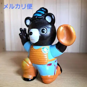 홋카이도 타쿠쇼쿠 은행 타쿠긴 타쿠짱 곰 소프트 비닐 저금통 쇼와 레트로