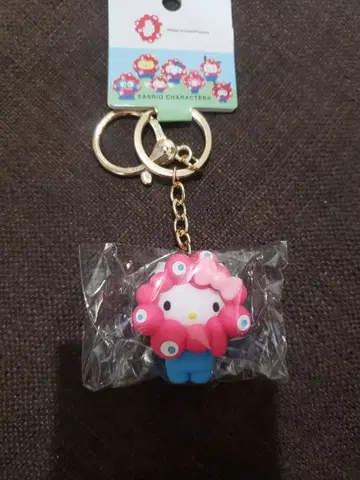 산리오 미야쿠미야쿠 파스텔 컬러 키링 헬로키티