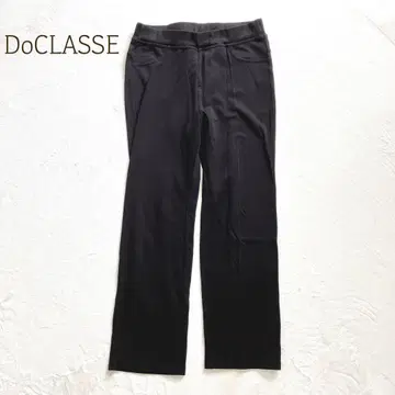 두클라쎄 스트레치 팬츠 (L) 스트레이트 실루엣 허리밴딩