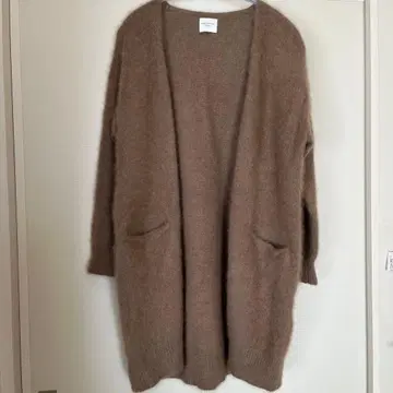 URBAN RESEARCH DOORS 브라운 롱 가디건