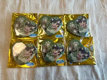 닌타마 란타로 난자타운 식만류삼랑 하트 캔뱃지