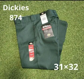 미사용 새상품 디키즈 874 GH 31 x 32 워크 팬츠 미도리우02