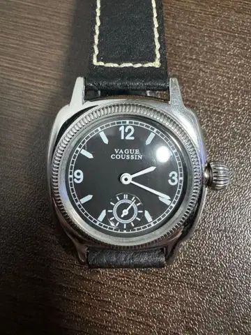 VAGUE WATCH 그워치 COUSSIN 블랙