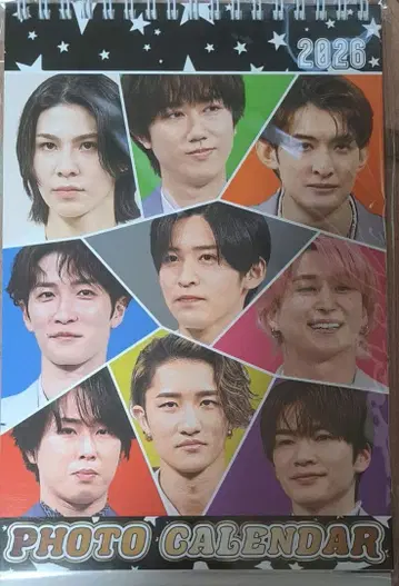 2026 PHOTO CALENDAR Snow Man