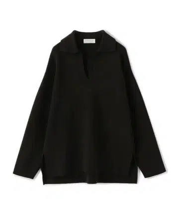 TOMORROWLAND 울 밀라노 리브 스키퍼 니트 S 블랙