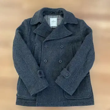 IKKA 다크 그레이 P 코트 L 사이즈