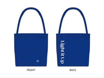 완판템 미사용 NiziU [ Light it Up ] 토트백