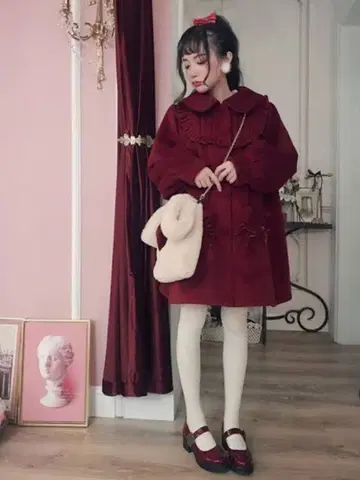 Bobon21 인형 빅 실루엣 아우터