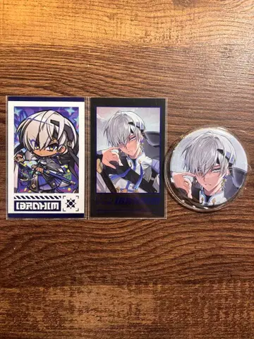 이 브라힘 배틀 모드 타입 캔뱃지 & 폴라로이드