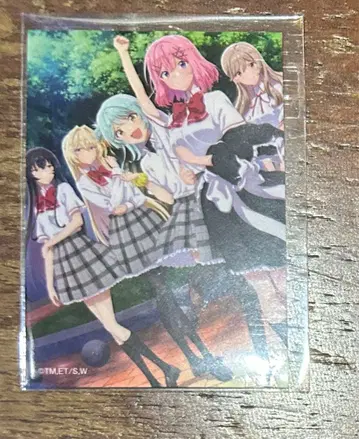 극장판 와타나레 드링크 특전 키 비주얼 스티커