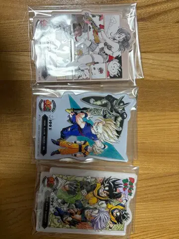 드래곤볼 40주년 제일복권 F상 3종 세트