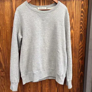 레미 리프 XL 그레이 맨투맨 유즈드 가공