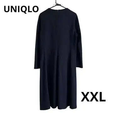 UNIQLO 유니클로 네이비 원피스 긴팔 XXL 빅 사이즈
