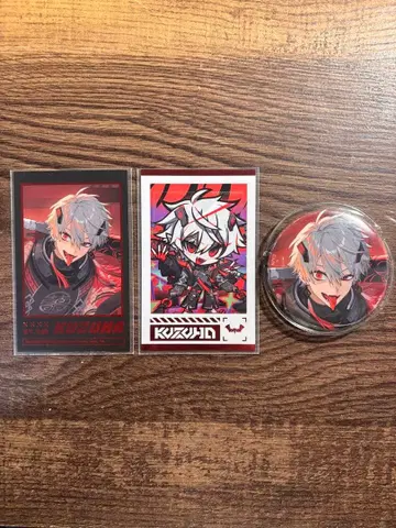 쿠츠하 배틀 모드 타입 캔뱃지 & 폴라로이드