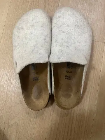 BIRKENSTOCK 울 사보 샌들 39 레귤러 폭
