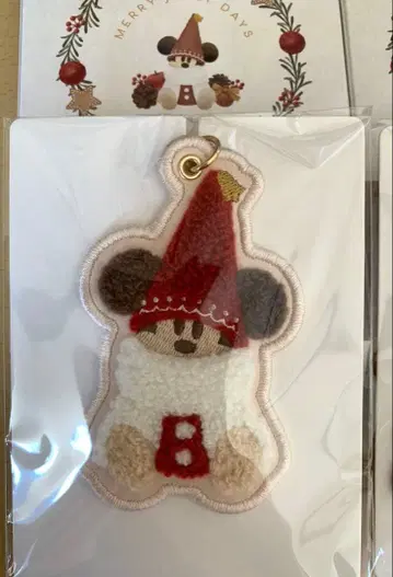 릴리린린 키체인 디즈니 크리스마스 2025 빨간색