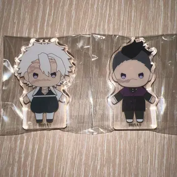 귀멸의 칼날 유라후와 아크릴 블록 시나즈가와 겐야 시나즈가와 사네미