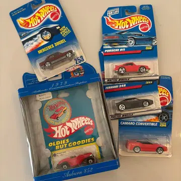 핫휠 미니카 세트 5대 핫휠 빈티지