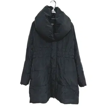 리엔다 허리 셔링 다운 코트 아우터 볼륨 컬러 보아