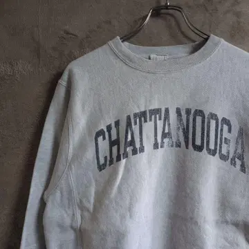 00s 챔피온 리버스 위브 그레이 칼리지 맨투맨