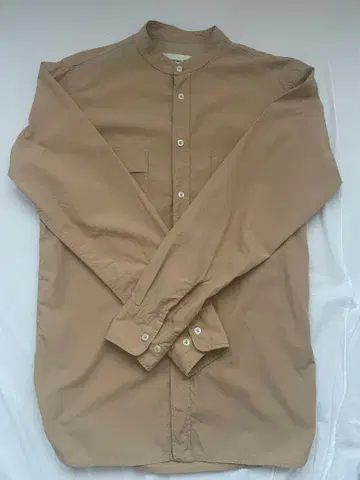 Universal Works 유니버셜 웍스 노카라 셔츠 S