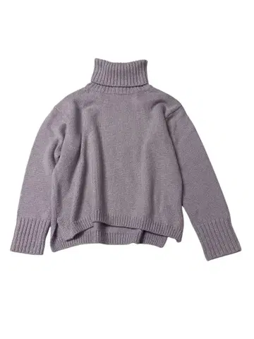 e241 23구 온워드 카시야마 라벤더 터틀넥 니트 38