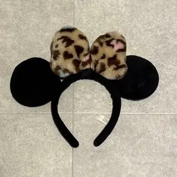 미니 머리띠 레오파드 무늬 레오파드 무늬