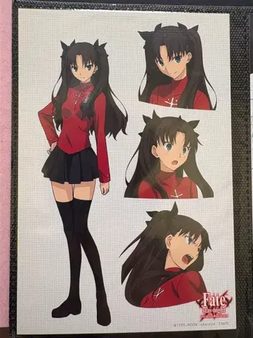 Fate 토오사카 린 엽서 ufotable 15주년