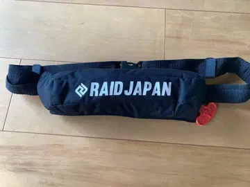레어 RAID JAPAN 자동 팽창식 구명 조끼 벚꽃 마크 있음 타입 A