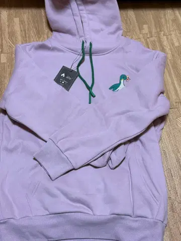 영국 한정판 APEX 라벤더 네시 후디 M