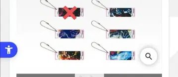 건담 지크액스 제일복권 G상 아크릴 참 5종