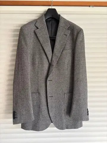 새상품급! 에디피스 하운드투스 체크 그레이 테일러드 자켓