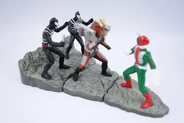 가면라이더 V3편 반프레스토 포켓 제일복권 디오라마 피규어 A4