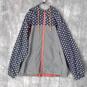 FRAMES Ray Cassin 도트 스트라이프 윈드 브레이커