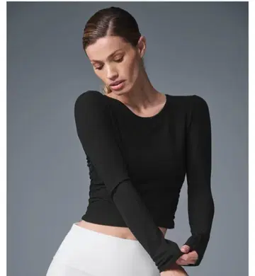 alo 개더 롱 슬리브