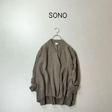 sono 에어리 울 니트 튜닉 소노