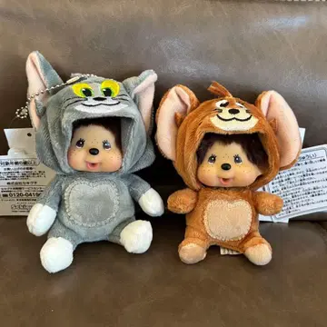 톰&제리 몽치치 콜라보 2종 세트 미사용 새상품