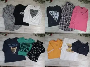 24-5510 여성용 의류 묶음 판매 21벌 M 사이즈