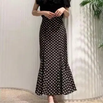 SNIDEL 스나이델 도트 스커트