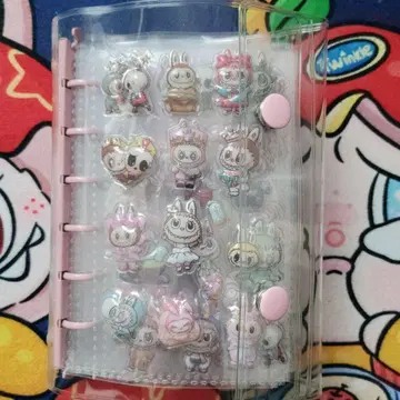 씰북 완성품 LABUBU 모자 꽁지 드롭씰