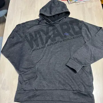WIXARC 다크 그레이 후드티