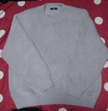 HARE 그레이 크루넥 스웨터