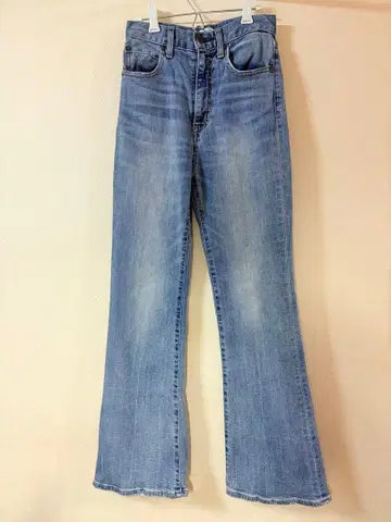 MOUSSY 부츠컷 데님 라이트 블루 23