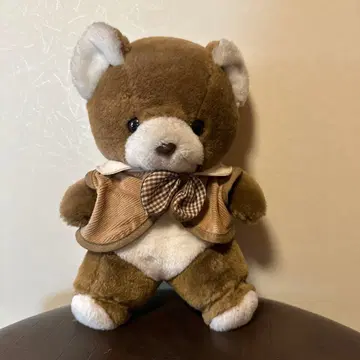 곰 봉제 인형 레트로