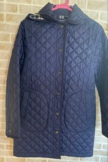 뉴요커 NEWYORKER 네이비 퀼팅 자켓 9호