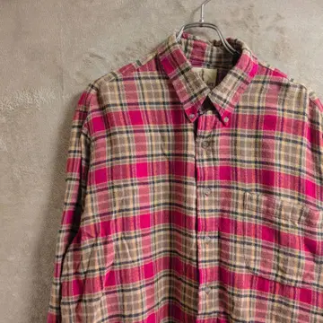 80년대 90년대 미국 빈티지 의류 빈티지 플란넬 셔츠 타탄 아메카지