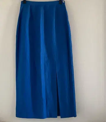 실크 린넨 롱 스커트