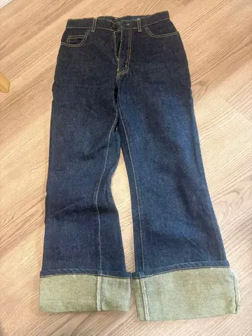 BRAPPERS 다크 블루 데님 스트레이트 레그