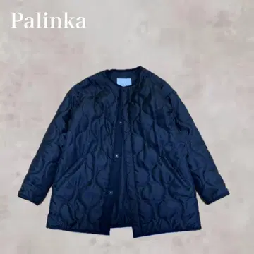 [ 새상품급 ] Palinka 블랙 퀼팅 자켓 퀼팅 블루종