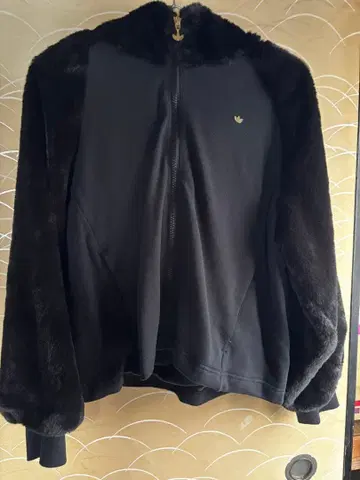 adidas 플리스 자켓 M 블랙 점퍼